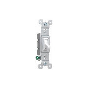 Grounding Toggle Light Switch – White - Powers Electric Supply
