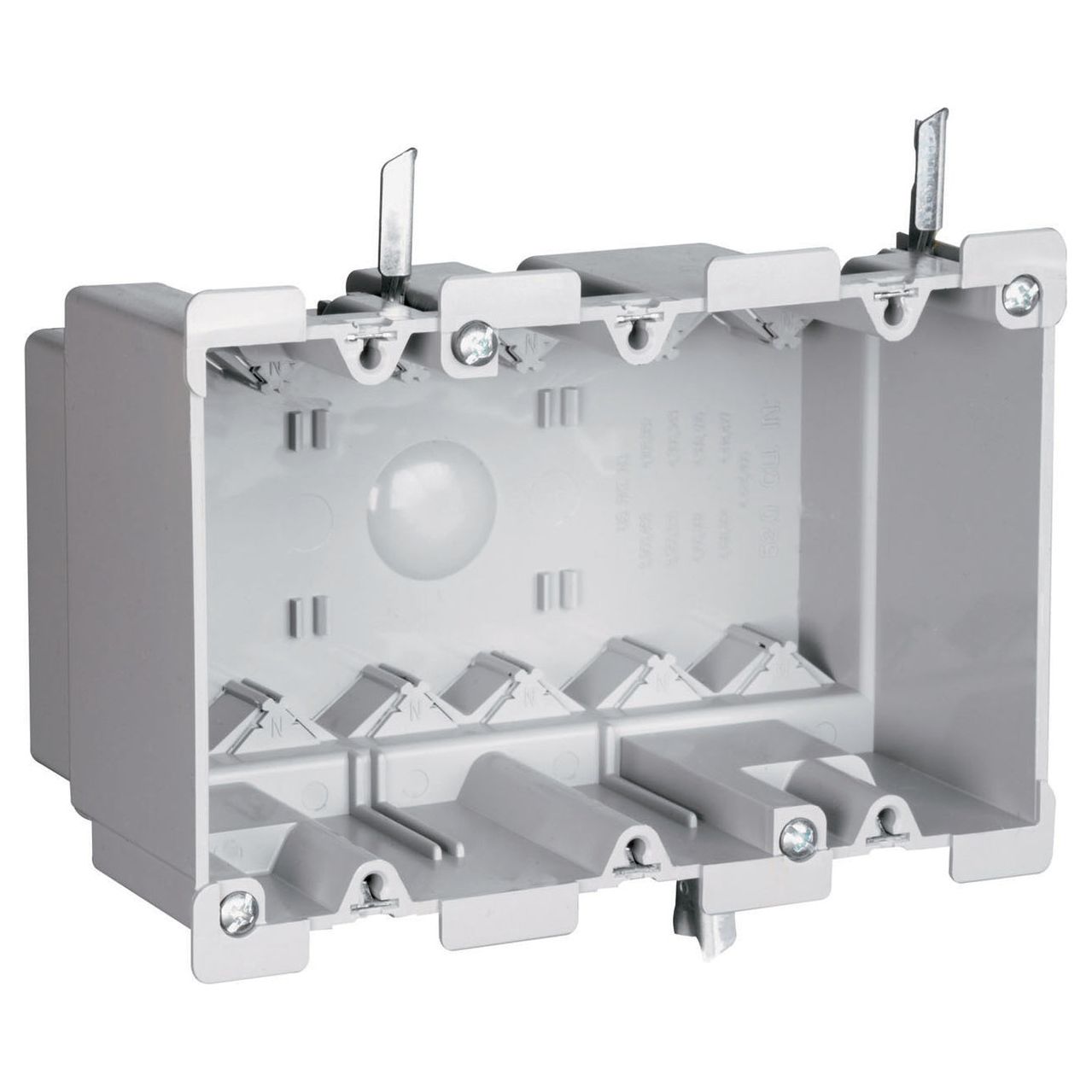 Triple Gang Old Work Electrical Box with Swing Bracket – Powers ...