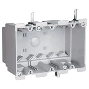 Triple Gang Old Work Electrical Box with Swing Bracket - Powers Electric Supply