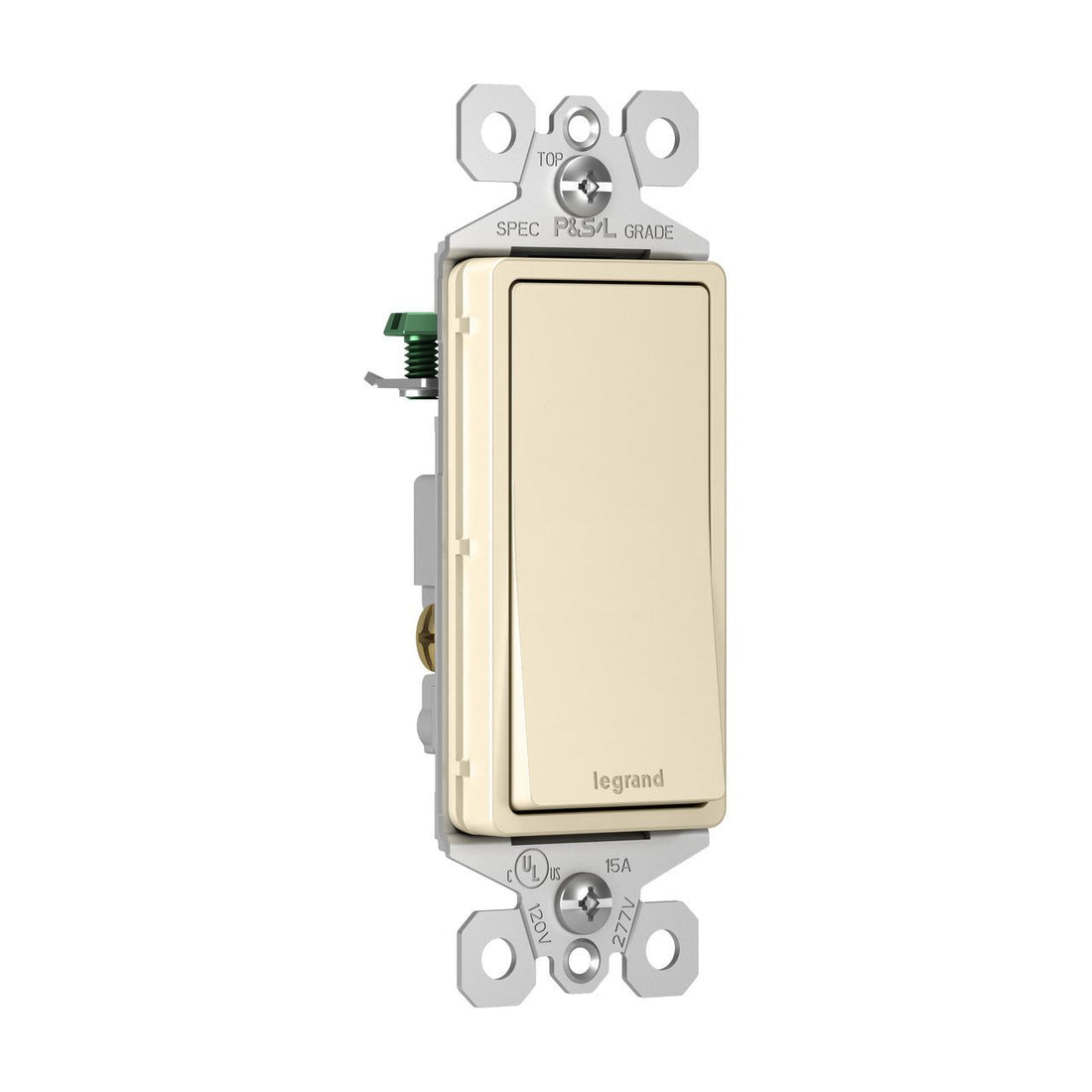 15A 3-Way Light Almond Switch - Powers Electric Supply