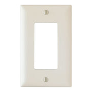 Light Almond Decorator Wall Plate – 1-Gang, Nylon - Powers Electric Supply