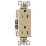 15A Tamper-Resistant Decorator Outlet – Ivory - Powers Electric Supply