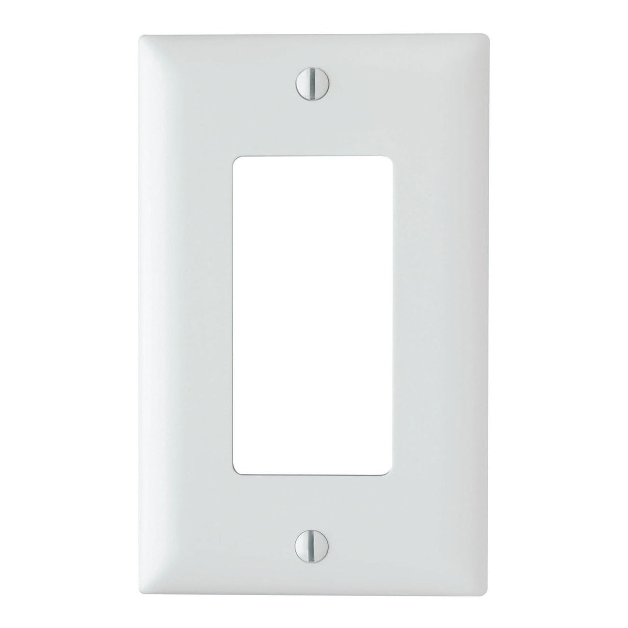 1-Gang Decorator Wall Plate – White Nylon - Powers Electric Supply
