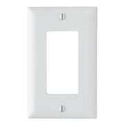 1-Gang Decorator Wall Plate – White Nylon - Powers Electric Supply