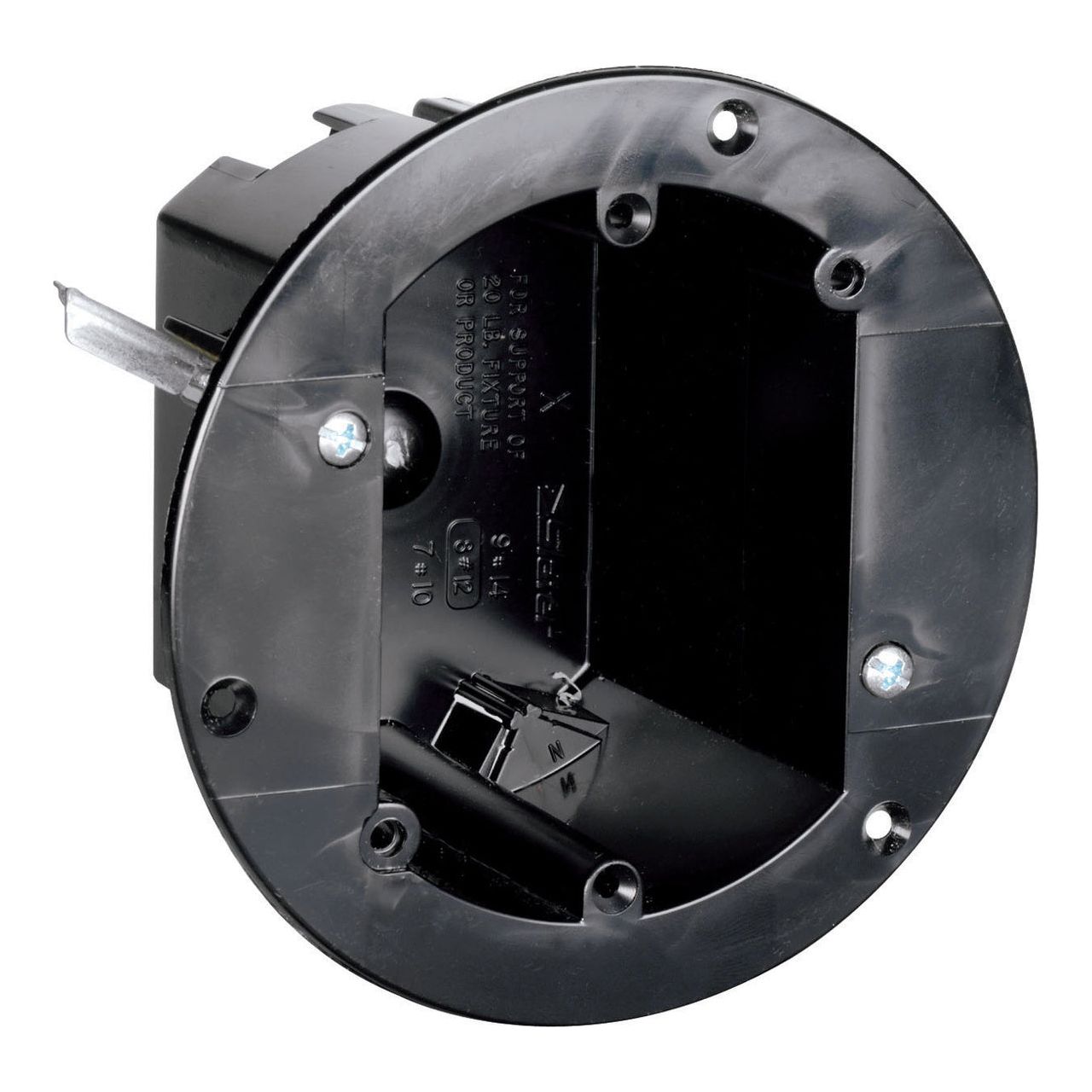 3.75-Inch Round Old Work Electrical Box - Powers Electric Supply