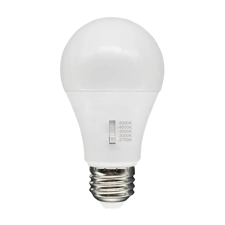 9W A19 LED Bulb – 5CCT, High CRI, Dimmable - Powers Electric Supply