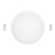 Luxrite 4" Mini LED Panel – 5CCT, Baffled, Round, Dimmable - Powers Electric Supply