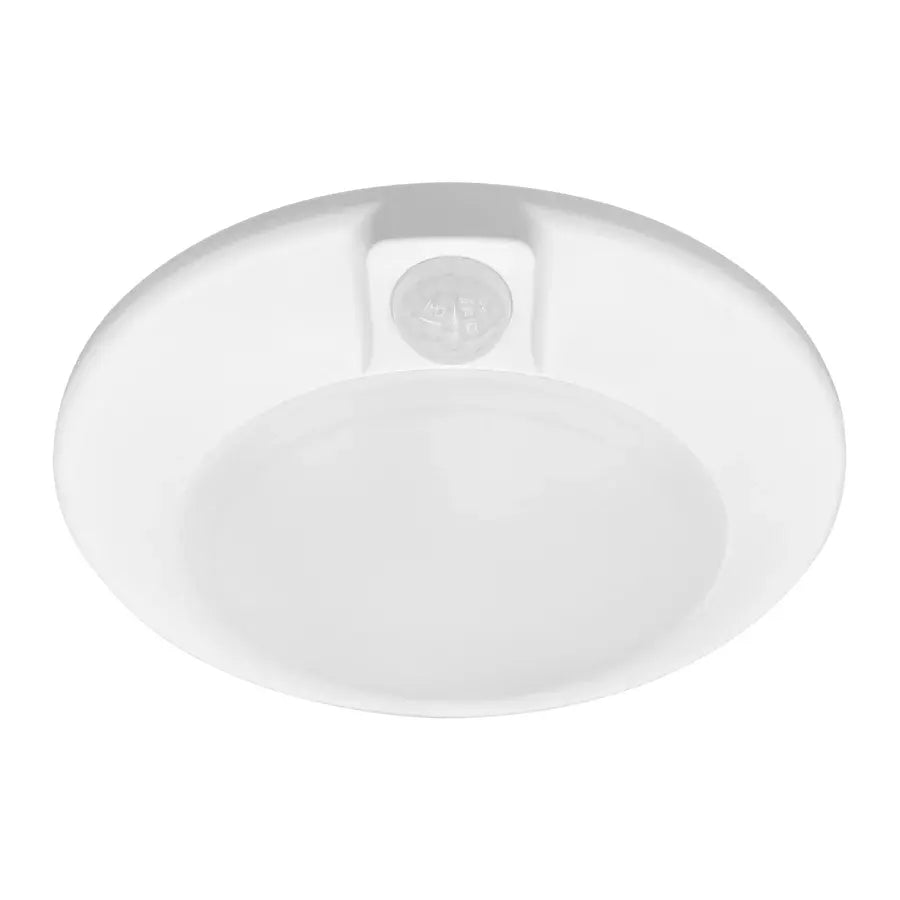 15W 6" LED Disk Light with PIR Sensor – 3CCT, Round - Powers Electric Supply