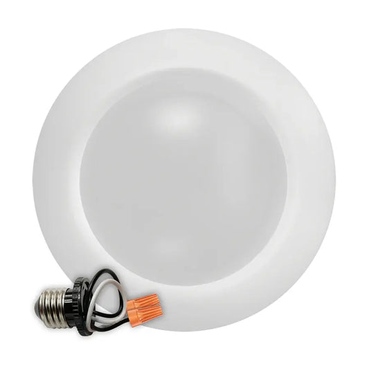 27W 8" LED Disk Light – 5 CCT Selectable, Round - Powers Electric Supply